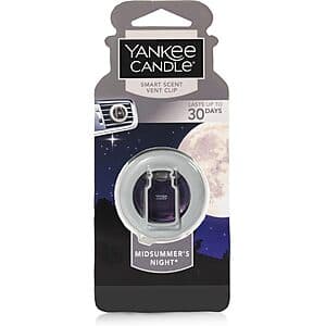 Yankee Candle MidSummer's Night Car Vent Air Freshener $2.70 w/ S&S