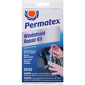 0.73 oz Permatex Windshield Repair Kit $3.80