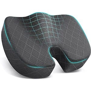 Prime Members: TushGuard Memory Foam Seat Cushion (Grey) $12 + Free Shipping