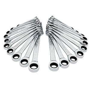 20-Pc Kobalt 12-Point Standard & Metric Ratchet Wrench Set $60 + Free S&H