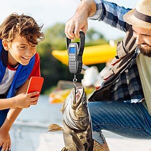 Prime Members: Dr.meter Digital Fish Scale + Fish Lip Weight Gripper Scale $6 + Free S/H