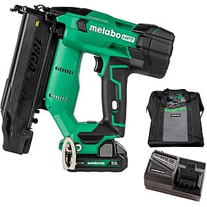 Metabo HPT 18V Brushless 18-Gauge Brad Nailer w/ 2x 2Ah Batteries & Charger $159 + Free S&H on $199+