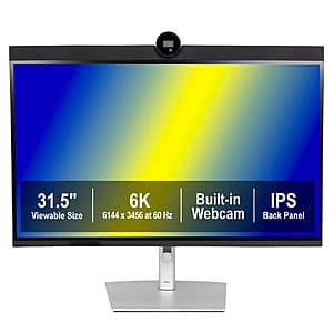 Costco Members: 32" Dell Ultra Sharp 6K 60Hz Monitor $800 + Free S&H