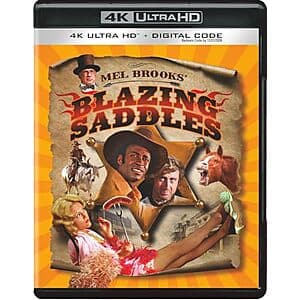 Blazing Saddles (4K Ultra HD + Digital) $15