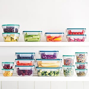 Select Stores: 38-Pc Snapware Plastic Food Storage Set $15 (In-Store Only)