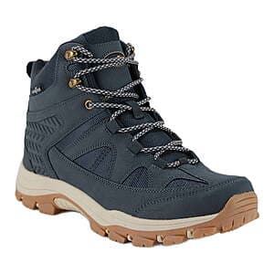 Goodyear Men's Teton Outdoor Hiker Work Boots in wide fit, shown in multiple color options.