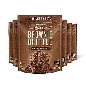 6-Pack 5oz Sheila G's Brownie Brittle: Salted Caramel $11.50 or Chocolate Chip $11.05 w/ Subscribe & Save