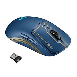 Logitech G PRO Wireless Lightspeed Gaming Mouse (League of Legends Edition) $48 + Free Shipping w/ Prime