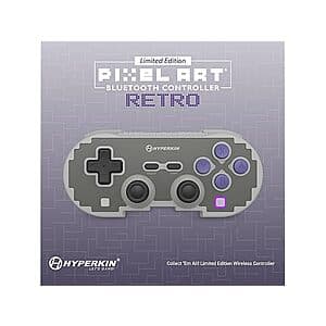 Hyperkin Wireless Gaming Controller w/ Joystick Hall Effect (Retro Pixel Art) $16 + Free S&H w/ Amazon Prime