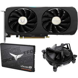 NVIDIA Bundles: Zotac RTX 4070 SUPER Twin Edge + 256GB 2.5" SSD + Intel LGA1200 Cooler $538.90 & More + Free Shipping