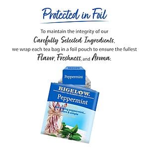 6-Pack 20-Count Bigelow Caffeine Free Herbal Tea (Peppermint) $7.50 w/ Subscribe & Save