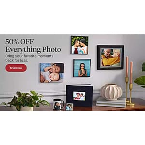 Walgreens Photo: Everything Photo 50% Off + Free Store Pickup