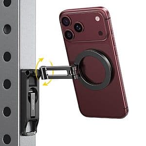 Joyroom Magnetic Phone Holder w/ Dual-Sided Magnets & Extension Hook $15