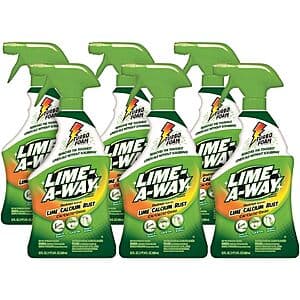 6-Pack 22-Oz Lime-A-Way Bathroom Cleaner $9.95 w/ Subscribe & Save