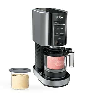 Ninja Creami NC300 Customizable Ice Cream Maker w/ 2x 16oz. Pints w/ Storage Lid $110.30 + Free S/H
