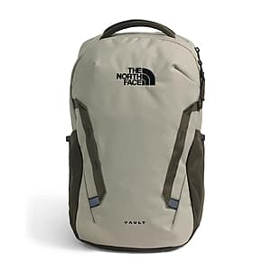 The North Face Men's Vault Backpack (Clay Gray/New Taupe Green, Fits 15" Laptop) $39 + Free Shipping