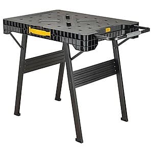 DeWALT 33" Plastic Folding Portable Workbench $80 + Free Store Pickup