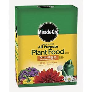 10-lbs Miracle-Gro Water Soluble All Purpose Plant Food $20.95 w/ S&S