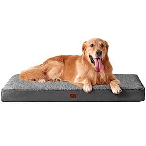 Prime Members: 41"x27"x3.5" EHEYCIGA Orthopedic Dog Bed w/ Washable Cover (various) from $18.80 + Free Shipping