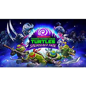 Teenage Mutant Ninja Turtles: Splintered Fate (Nintendo Switch Digital Download) $15 & More