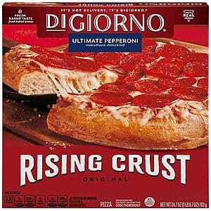 DiGiorno Rising Crust Frozen Pizza (Ultimate Pepperoni, Supreme, or 3 Meat) 2 for $8 + Free Store Pickup ($10 Minimum)