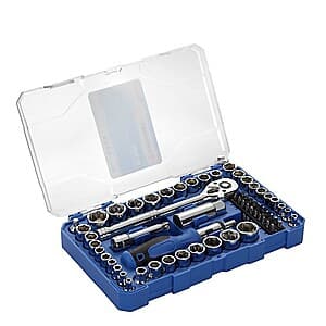 Tractor Supply Co: 62-Piece JobSmart 1/4" & 3/8" Drive SAE/Metric Socket Set $11.25 & More + Free Store Pickup