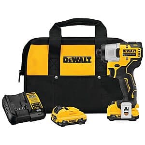 Select Stores: DEWALT 12V 1/4" Brushless Impact Driver Kit + Bonus 3Ah Battery $79 + Free Pickup (Limited Stock)