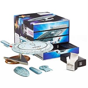 24-Piece Numskull Star Trek USS Enterprise (NCC-1701-D) Advent Countdown PVC Statue $13.60