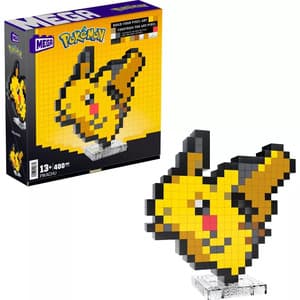 MEGA Pokémon Building Sets: Pixel Art Retro Kits (Pikachu, Mew & More) $12.50 each + Free Store Pickup & More