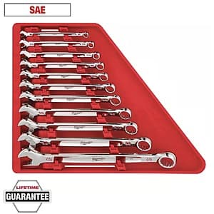 11-Piece Milwaukee Combination Wrench Mechanics Tool Set (SAE) $49.95 + Free Shipping