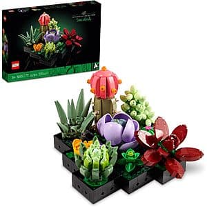 771-Pc LEGO Botanical Collection Succulents Building Set $35