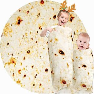 40" Burrito Tortilla Blanket $4.05
