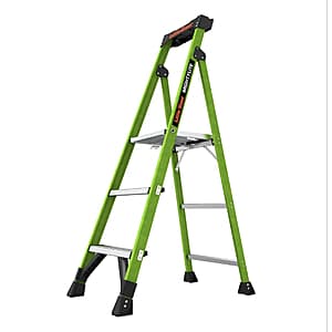 Costco Members: 5' Little Giant MightyLite Hi-Viz Type IA Fiberglass Stepladder $90 + Free S&H