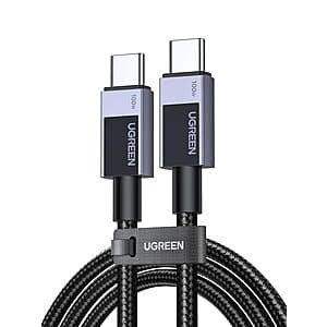 Prime Members: 3.3' UGREEN 100W USB C PD 3.0 Fast Charging Cable $6 + Free Shipping