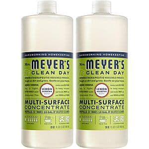 2-Pk 32-Oz Mrs. Meyer's Clean Day Multi-Surface Cleaner Concentrate $8.85 w/ S&S