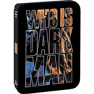 Darkman: Limited Edition Steelbook (4K Ultra HD + Blu-ray) $20