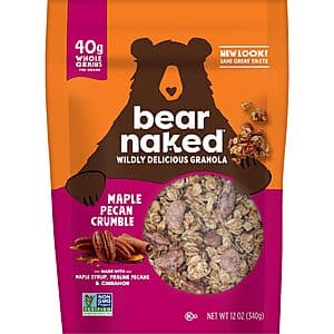 6-pk 12-oz Bear Naked Granola (Maple Pecan) $15.90 w/ Subscribe & Save