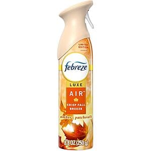 8.8-Oz Febreze Air Mist Air Freshener Spray (Crisp Fall Breeze Scent) $2 w/ Subscribe & Save