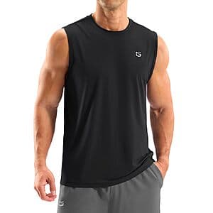 G Gradual Men's UPF 50+ Quick Dry Workout Tank Top (Size S-3XL, Various Colors) $9