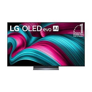 LG Partner: 65" C5 OLED evo 4K TV + S40T + Installation + $70 Sling + $100 Rinse $1053 (Select Locations) + Free S&H
