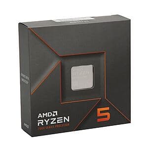 Select Micro Center Stores: AMD Ryzen 5 7600X 4.7GHz 6-Core AM5 Desktop Processor $140 + Free Pickup