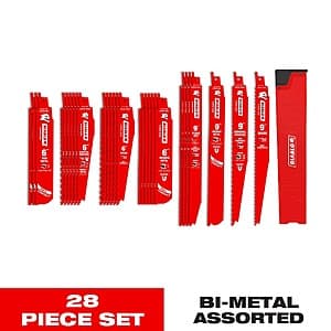28-Piece Diablo Bi-Metal Reciprocating Saw Blade Set $17.20 + Free Shipping