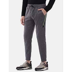 3-pk Burnside Men's Fleece Joggers Slim Fit Sweatpants (Heather: Black, Coal, Grey) from $16.62