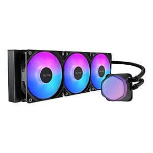 360mm Cooler Master 360 Elite AIO Liquid CPU Cooler (AM4/AM5, LGA 1851/1700) $30 + Free Shipping