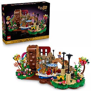 2025-Piece LEGO Ideas Willy Wonka & the Chocolate Factory Building Set $154 + Free Shipping