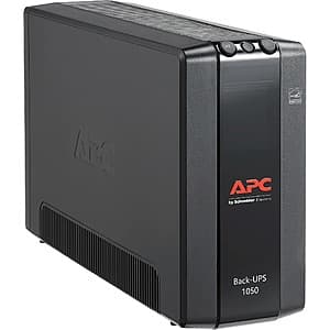 APC 1050VA 8-Outlet UPS Battery Backup $100 + Free Shipping
