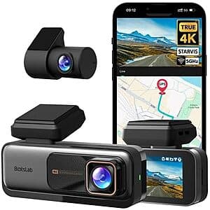 Botslab G980H 4K Front & 2K Rear Dash Camera w/ Sony IMX415 Sensor $79.20 + Free S&H