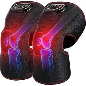 Prime Members: QUINEAR Heated Knee Massager w/ Air Compression, 3 Modes & Levels $45 + Free S&H