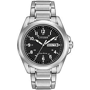 Citizen 43mm Men's Eco-Drive Weekender Garrison Field Watch $147 + Free S&H
