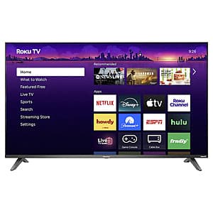 50" Pioneer LED 4K UHD Smart Roku TV (2025 Model) $160 + Free S&H